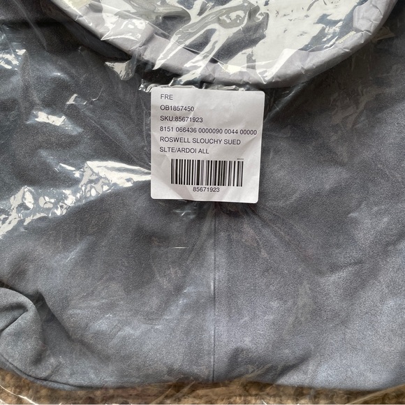 NEW Free People Roswell Slouchy Suede Messenger - Picture 10 of 12